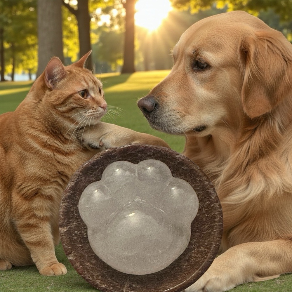 Clear Quartz Paw